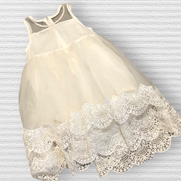 Trish Scully | White | Tulle | Dress - Picture 4 of 5